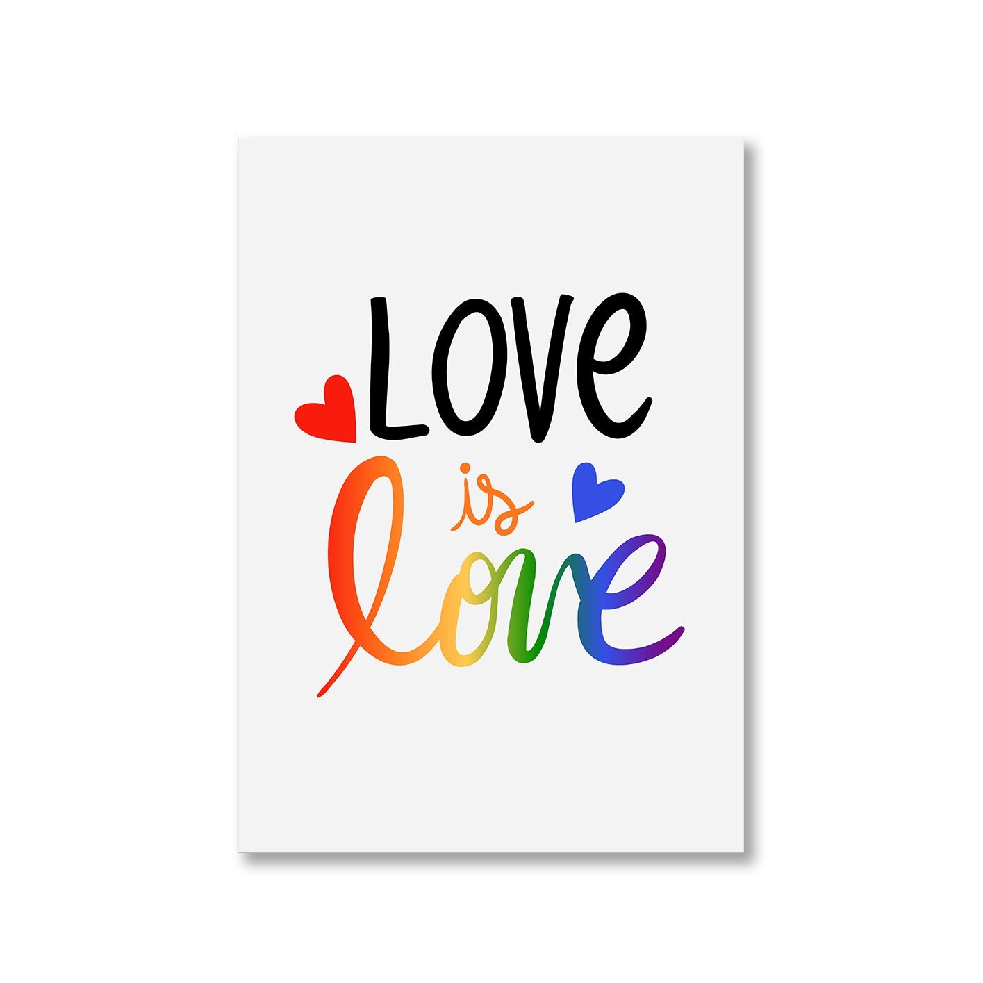 pride love is love poster wall art buy online india the banyan tee tbt a4 - lgbtqia+
