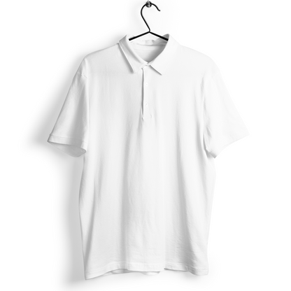 White Polo T-shirt The Banyan Tee