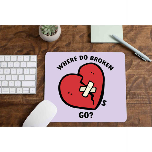 one direction where do broken hearts go mousepad logitech large anime music band buy online india the banyan tee tbt men women girls boys unisex