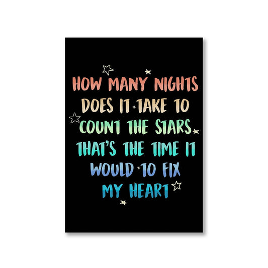 one direction infinity poster wall art buy online india the banyan tee tbt a4