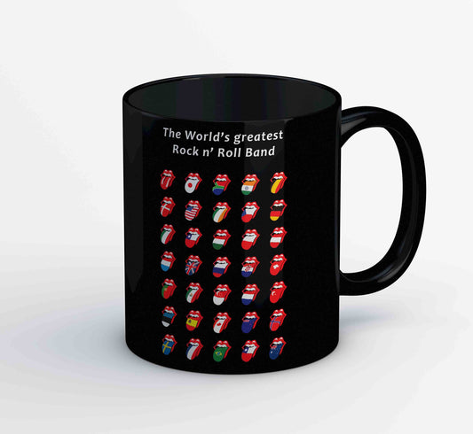 the rolling stones the world's greatest rock 'n roll band mug coffee ceramic music band buy online india the banyan tee tbt men women girls boys unisex