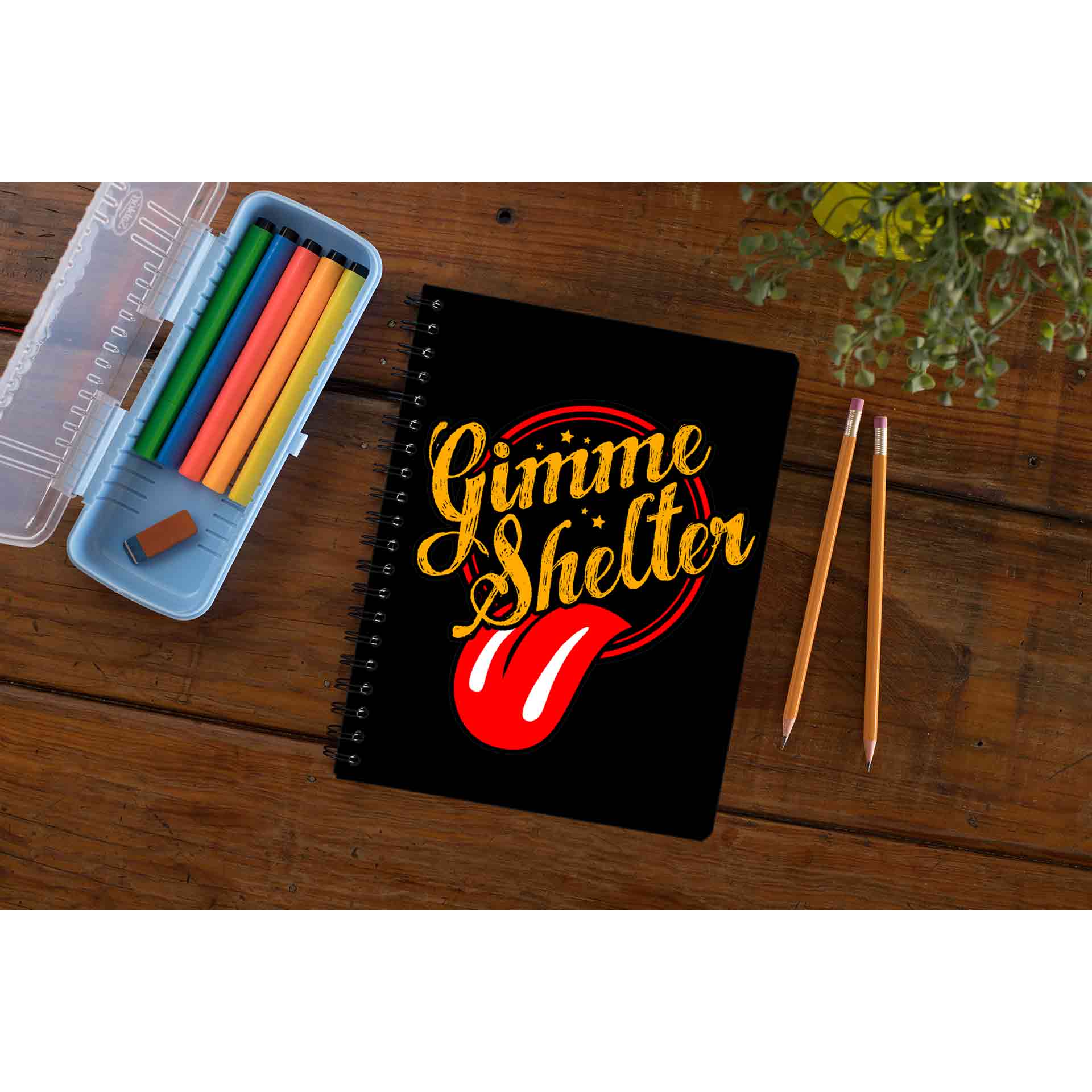 the rolling stones gimme shelter notebook notepad diary buy online india the banyan tee tbt unruled