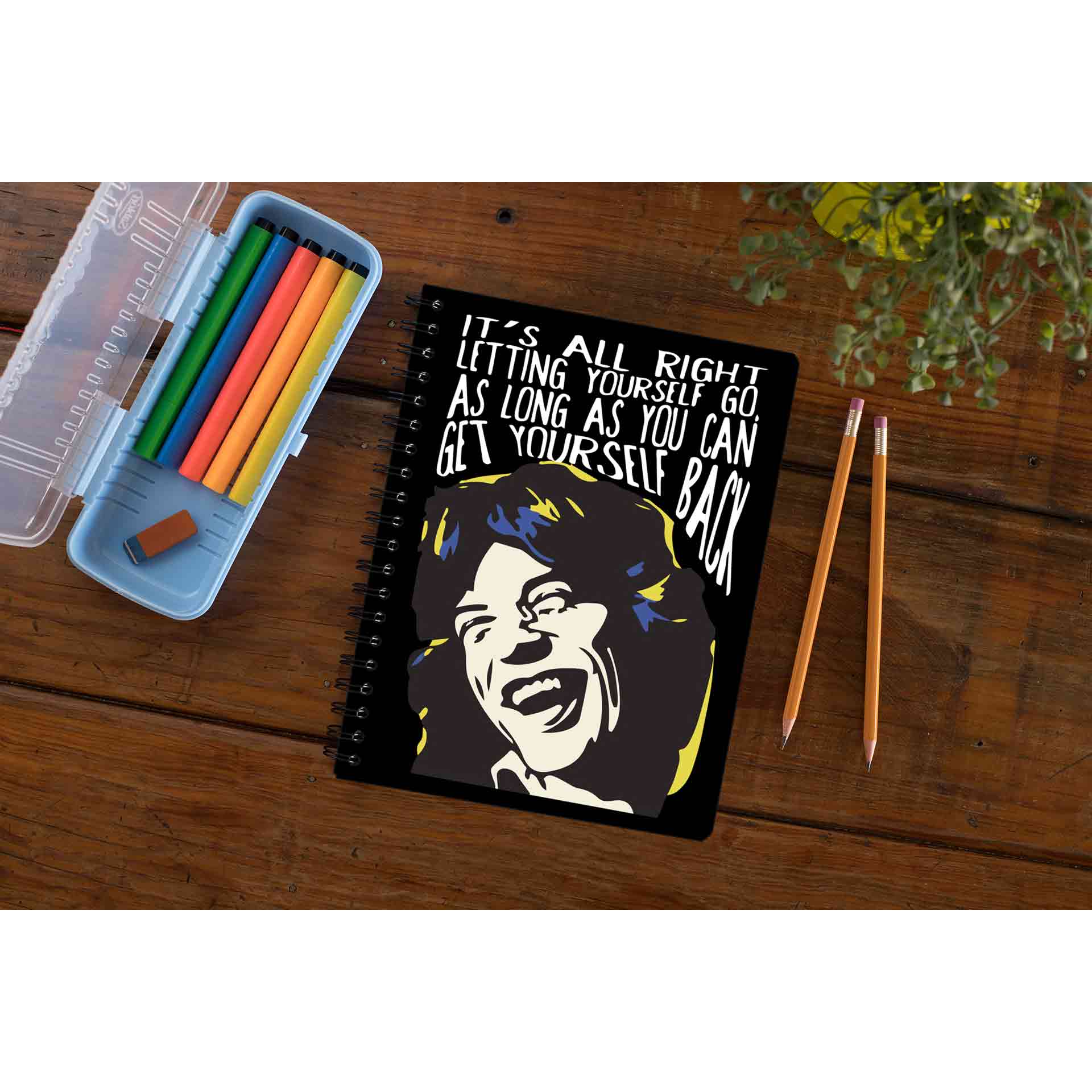 the rolling stones mick quote notebook notepad diary buy online india the banyan tee tbt unruled