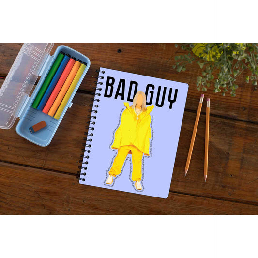 billie eilish bad guy notebook notepad diary buy online india the banyan tee tbt unruled