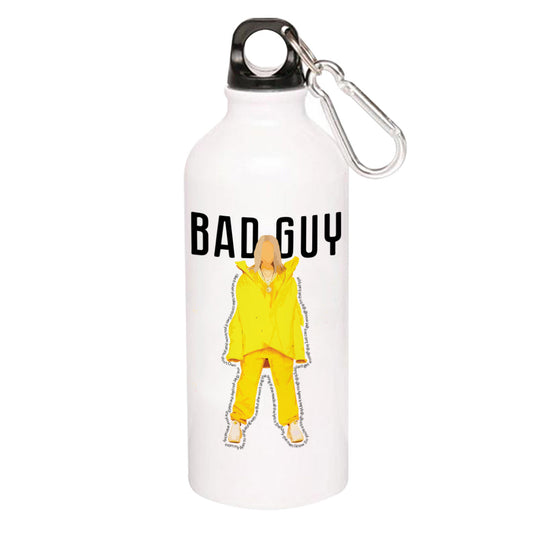 billie eilish bad guy sipper steel water bottle flask gym shaker music band buy online india the banyan tee tbt men women girls boys unisex