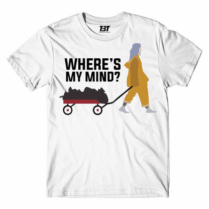 billie eilish bellyache t-shirt music band buy online india the banyan tee tbt men women girls boys unisex white where's my mind