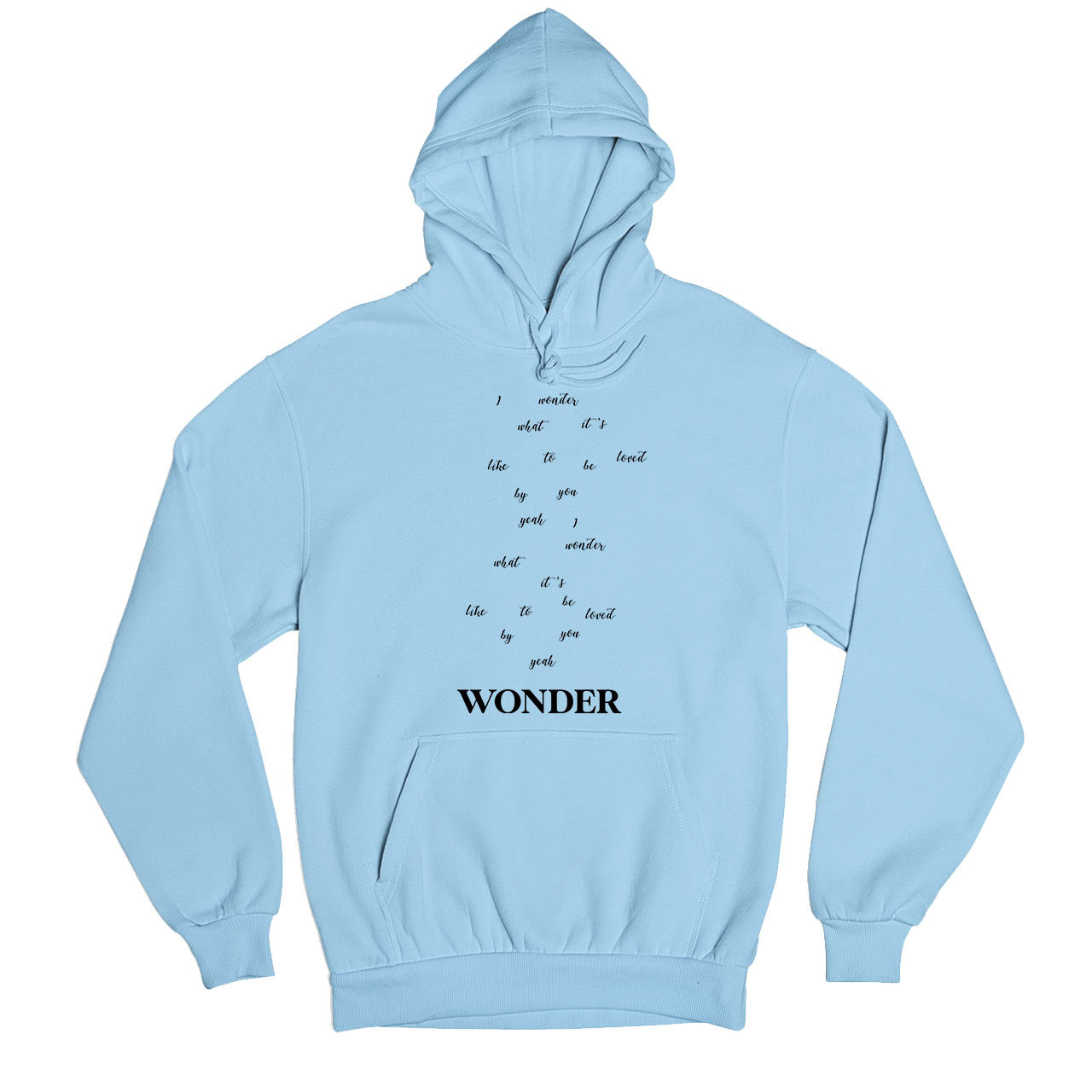 shawn mendes wonder hoodie hooded sweatshirt winterwear music band buy online india the banyan tee tbt men women girls boys unisex baby blue