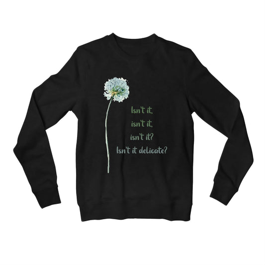 taylor swift delicate sweatshirt upper winterwear music band buy online india the banyan tee tbt men women girls boys unisex black