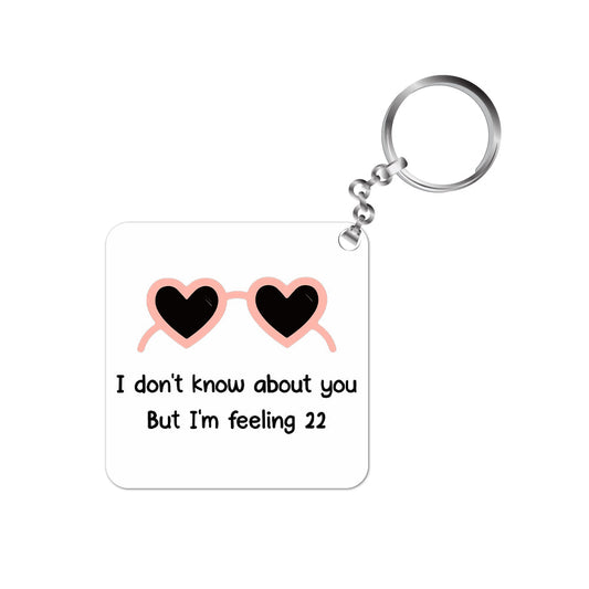 taylor swift 22 keychain keyring for car bike unique home music band buy online india the banyan tee tbt men women girls boys unisex