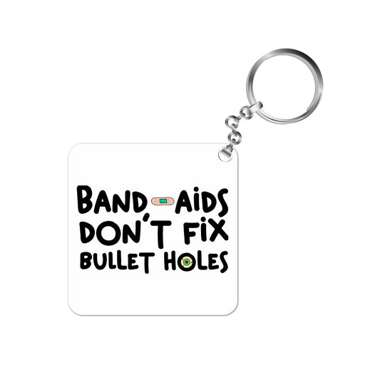 taylor swift bad blood keychain keyring for car bike unique home music band buy online india the banyan tee tbt men women girls boys unisex  band-aids don't fix bullet holes
