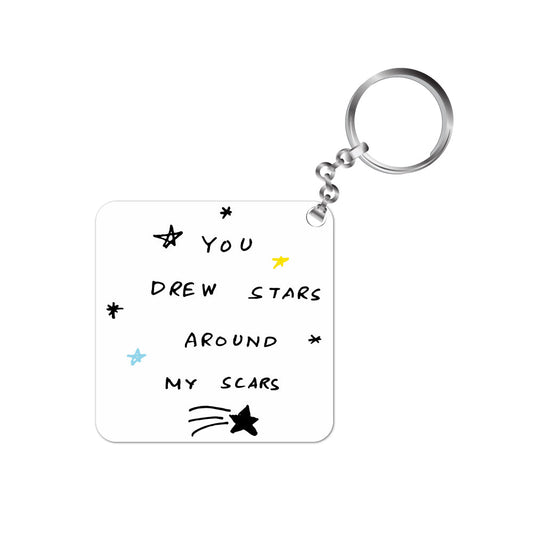 taylor swift cardigan keychain keyring for car bike unique home music band buy online india the banyan tee tbt men women girls boys unisex  you drew stars around my scars