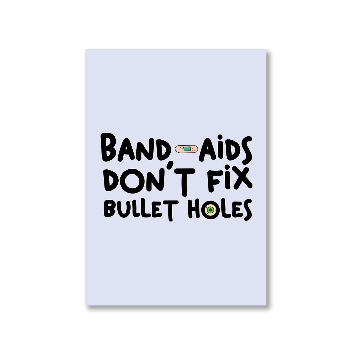 taylor swift bad blood poster wall art buy online india the banyan tee tbt a4 band-aids don't fix bullet holes