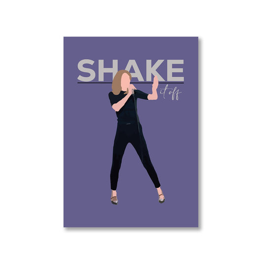 taylor swift shake it off poster wall art buy online india the banyan tee tbt a4