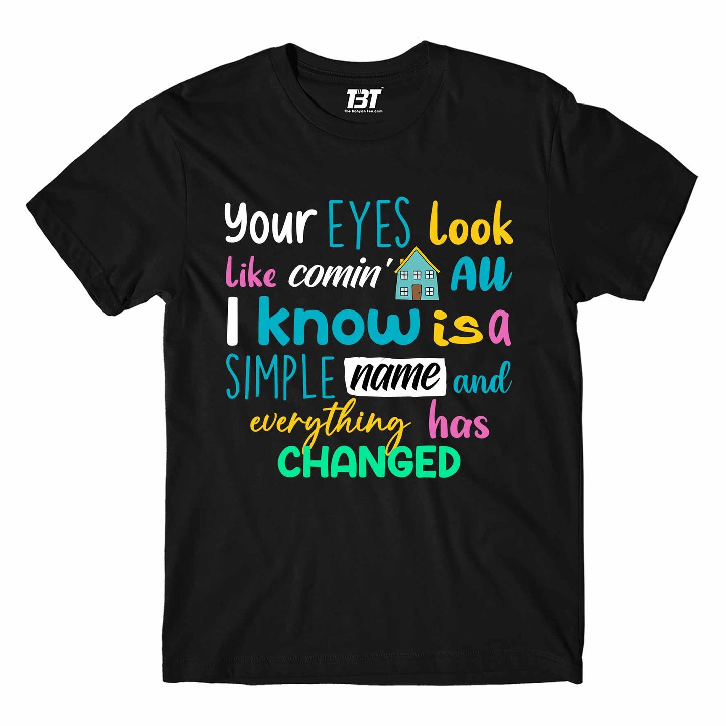 taylor swift everything has changed t-shirt music band buy online india the banyan tee tbt men women girls boys unisex black