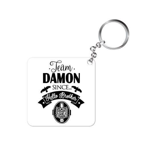 The Vampire Diaries Keychain - Team Damon The Banyan Tee TBT